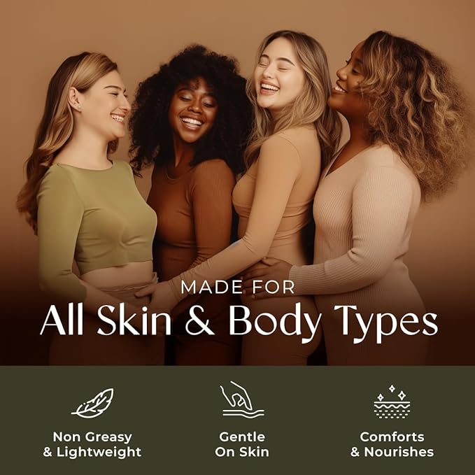 Gya Labs Lavender & Peppermint Massage Oil - 6.76 Fl Oz - 100% Pure Natural Aromatherapy Body Massage Oil for All Skin Types & Sore Muscles - Crafted with Jojoba, Argan, Sunflower & Sweet Almond