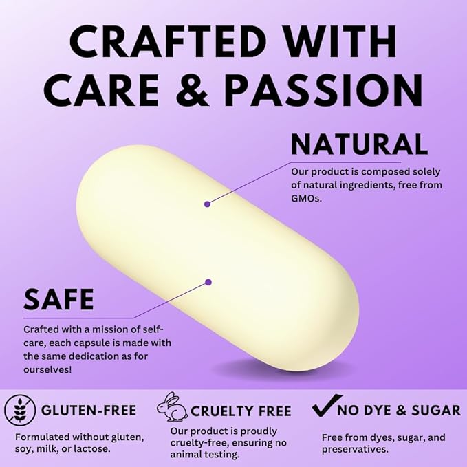 Biotin with Hyaluronic Acid, Collagen and Keratin – 25000 mcg Hair Growth Vitamins for Men and Women – Nails and Skin, USA Made - Third Party Tested, B1, B2, B3, B6, B7 Complex - 60 Capsules