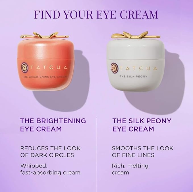 TATCHA The Brightening Eye Cream | Brightening & Dark Circle Reduction with Vitamin C for Bight, Firm Undereyes, 15 ml / 0.5 fl. oz.