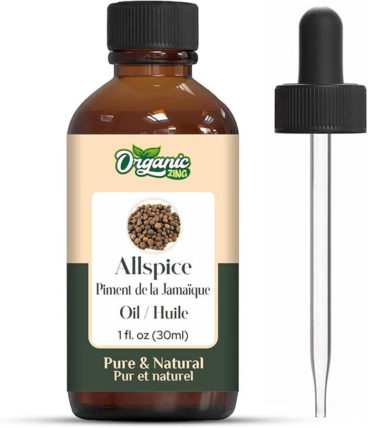 Allspice (Pimenta dioica) Oil | Pure & Natural Essential Oil for Skincare, Hair Care, Aroma & Diffusers - 30ml/1.01fl oz