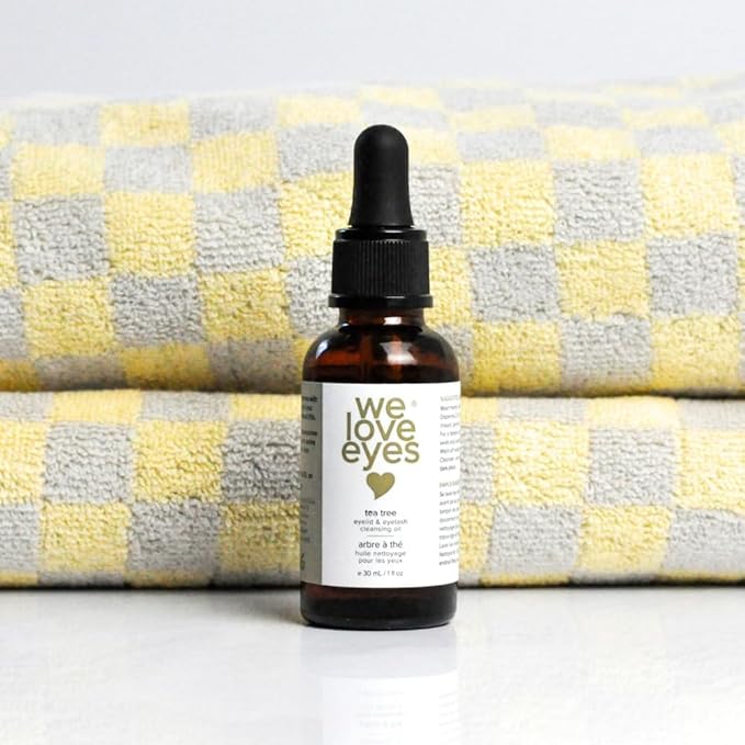 We Love Eyes - Natural Eyelid Cleansing Oil with Tea Tree - Allergen Removal - Preservative-Free - Australian Tea Tree Oil - 30ml