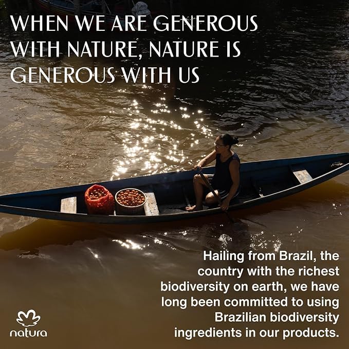 natura - Ekos Açaí Revitalizing Body Lotion Refill - Vegan Skin Care - 24 Hours of Soft Skin - Improves Skin Elasticity - Acai Oil - Brazilian Beauty Secrets - Body Care - 13.5 fl oz (400ml)