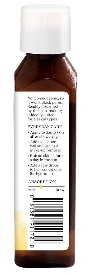 Aura Cacia Natural Skin Care Oil, Balancing Jojoba, 4 Fluid Ounce