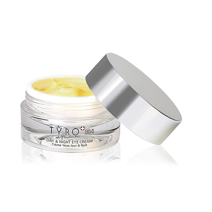 Tyro Day And Night Eye Cream - Works Day And Night To Let The Delicate Skin - Around The Eyes Appear Refreshed - To Optimize The Moisture Balance Of The Skin - Suitable For Dehydrated Skin - 0.51 Oz