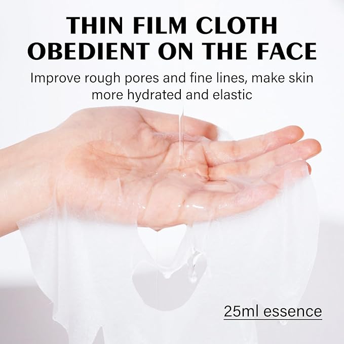 Face Masks Skincare Set for Girl,Moisturizing Collagen Facial Masks for Women Home Spa,Hyaluronic Acid Face Mask for All Skin Types,Day Night Facial Mask Hydrating,Deep Cleaning,Oil Contral(18Pack)