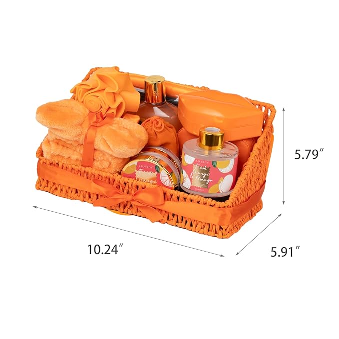 Mothers Day Gifts for Mom - 21-Piece Premium Bath & Body Gift Set for Women, Ultimate Bath Gift Set,Spa Gift Basket with Bath Bomb & More | Christmas Valentine's Birthday, All Occasion Present