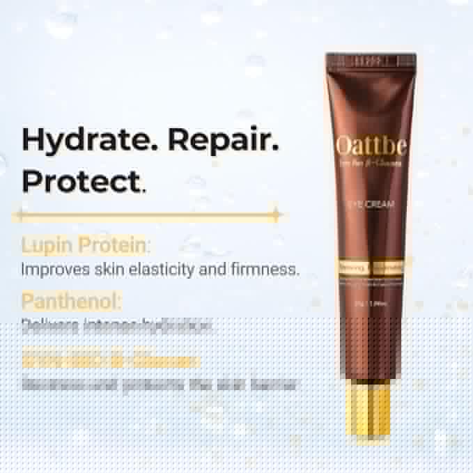 Eye Cream with SYN-BIO B-Glucan - Reduces Wrinkles, Brightens Dark Circles, Hydrates & Firms Skin - Gentle for All Skin Types - Quick Absorbing, Non-Sticky Formula