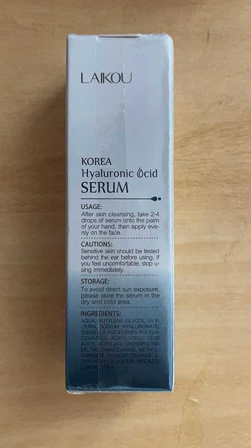 2 Pcs Hyaluronic Acid Serum for Face, Facial Serum also contains Tremella plant extract, skin care day and night moisturizing essence, that promotes skin collagen production. 2.02 oz