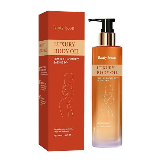 BAUTY JSEON Body Firming ,Hydrating and Firming Skin Oil for Arms, Body Oil – with Vitamin E, Rosehip, and Almond Oils,Suitable for Buttocks, Abdomen, Thighs.