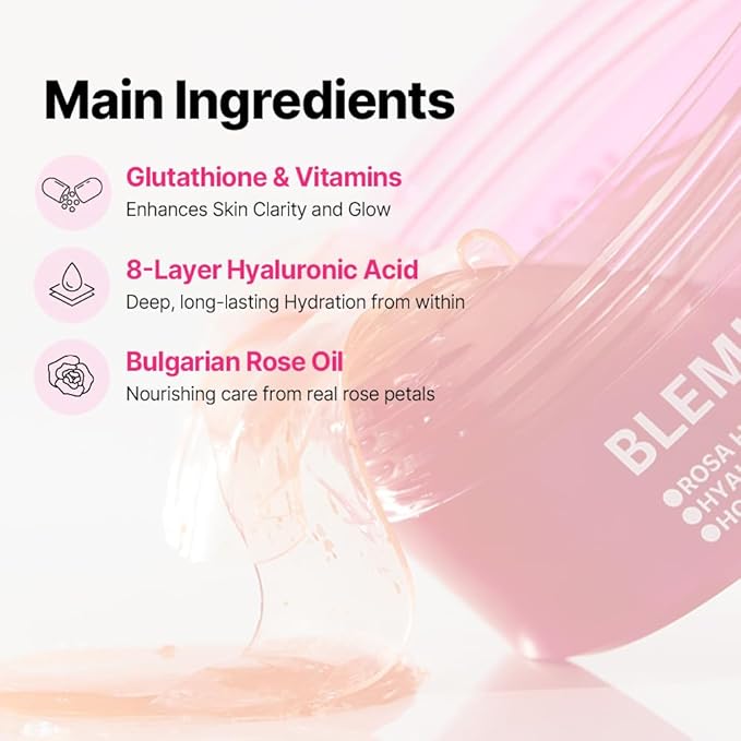 ISOI Blemish Care Eye & Wrinkle Patch, Hyaluronic Acid Eye Masks for Hydration & Firming with Bulgarian Rose Oil, Targeted Care for Fine Lines & Forehead, Korean Skin Care (90pcs, 90g)