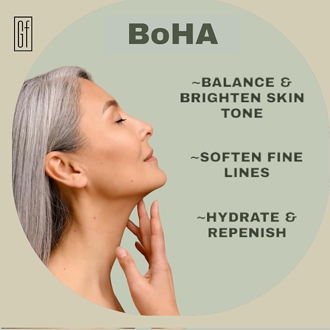 Greyfeather Hyaluronic Acid Serum for Face β Hydrating, Brightening & Anti-Aging Formula with Vitamin C, Niacinamide, Aloe & Botanical Extracts β Natural, Skin-Loving Serum for Radiant Glow (1.7 oz)