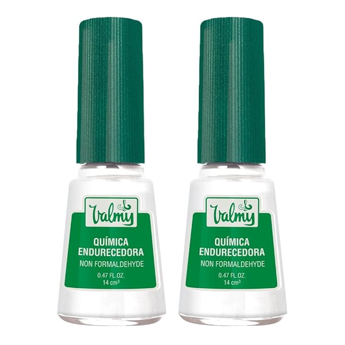 Nail Hardener & Nail Strengthener for Thin Nails and Growth - Nail Growth Treatment, Protection & Nail Repair for Damaged Nails - Formaldehyde-Free Base Coat Nail Polish, 0.47 Fl oz (2 pack)