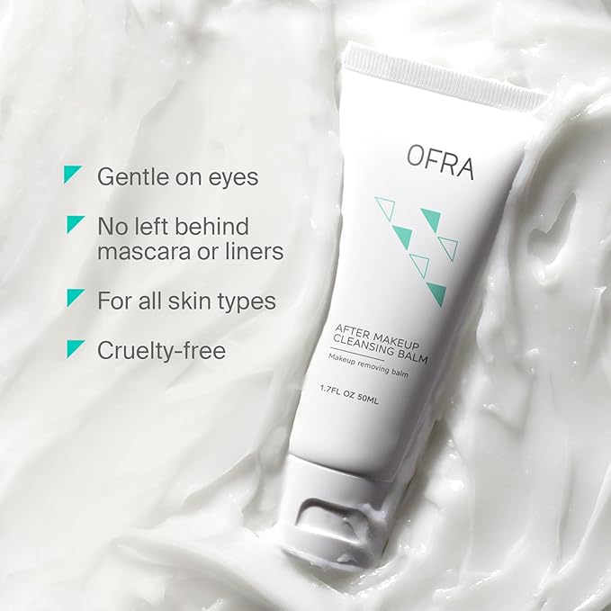 OFRA After Makeup Cleansing Balm | Hydrating Cleanser and Makeup Balm Remover | Gentle Cleansing Balm Makeup Remover | 1.7 oz/50 ml