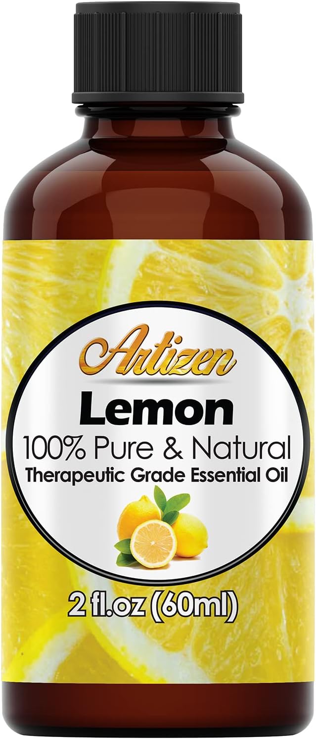 Artizen 2oz Oils - Lemon Essential Oil - 2 Fluid Ounces