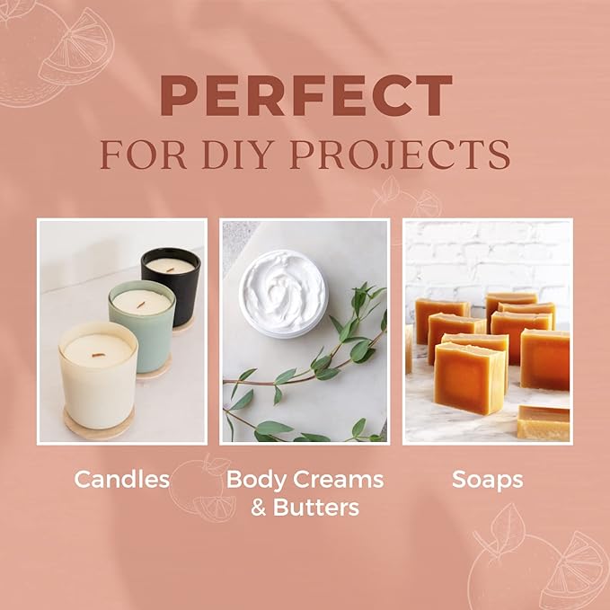 Organic Grapefruit Essential Oil - 100% Pure & Natural -Premium Therapeutic Grade with Premium Glass Dropper - Undiluted Natural/Homeopathic Aromatherapy Scented, Great for DIY Soap Making, Massage