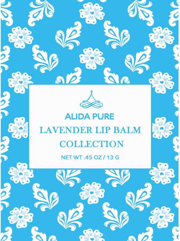 Lavender Lip Balm, Cruelty Free, Vegan Lip Balm Set, Beeswax Free, with Avocado Oil, Organic Jojoba Oil, and Vitamin E, Natural Moisturizer for Dry, Chapped, or Cracked Lips, 3 Tube Set