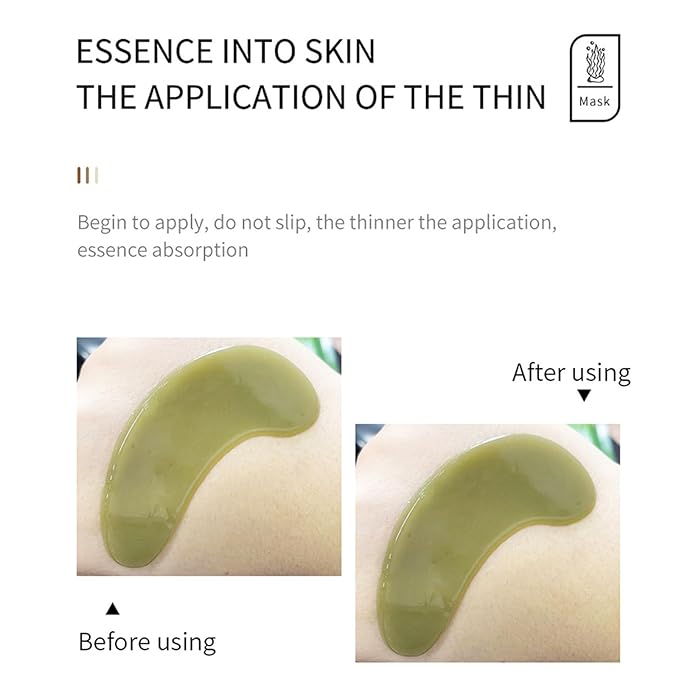 MEICOLY 30 Pads Eye and Lip Masks Sheet,Moisturizing Caviar Under Eye Mask,Hydrating Peach Lip Masks,Crystal Anti-Aging Eye Patches Dark Circle Remover with Box,15 Eye Mask+15 Lip Mask