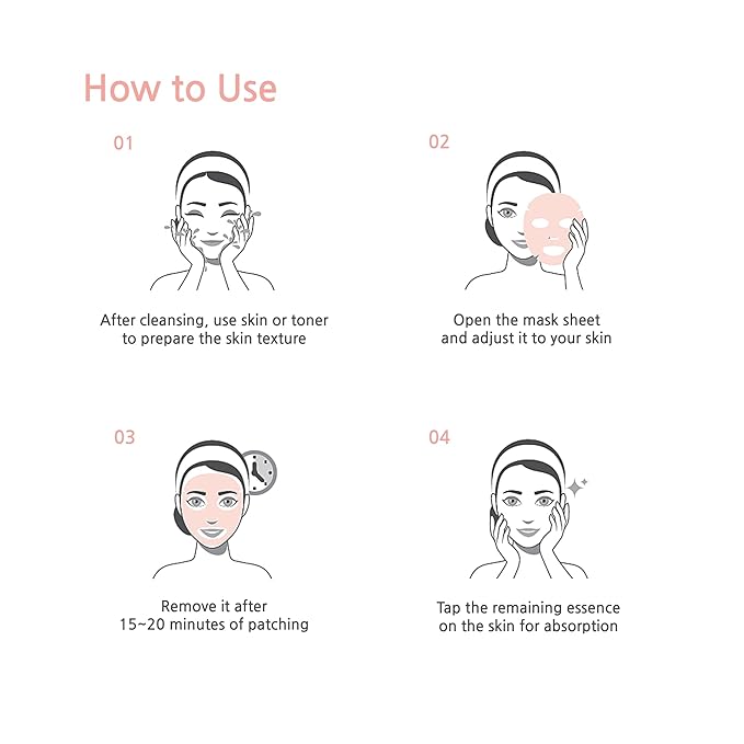 Collagen Face Mask 20 Pack|Elasticity, Revitalizing, Nourishing and Skin Care Face Sheet Mask for All Skin Types|With Collagen, Niacinamide, Centella asiatica