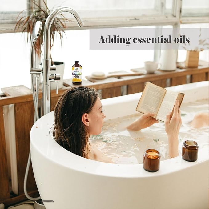 Vanilla Essential Oil (4 oz) - 100% Pure Essential Oils for Diffusers, Humidifiers, Aromatherapy, Relaxation, Bath, Massage, Candles, Soap Making, DIY, Household Cleaning, Gifts