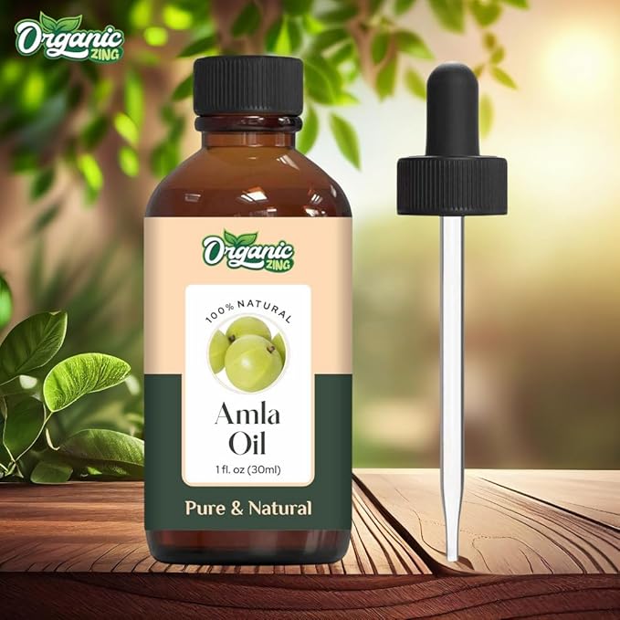Amla (Phyllanthus emblica) Oil | Pure & Natural Carrier Oil for Skincare, Hair Care & Massage - 30ml/1.01fl oz