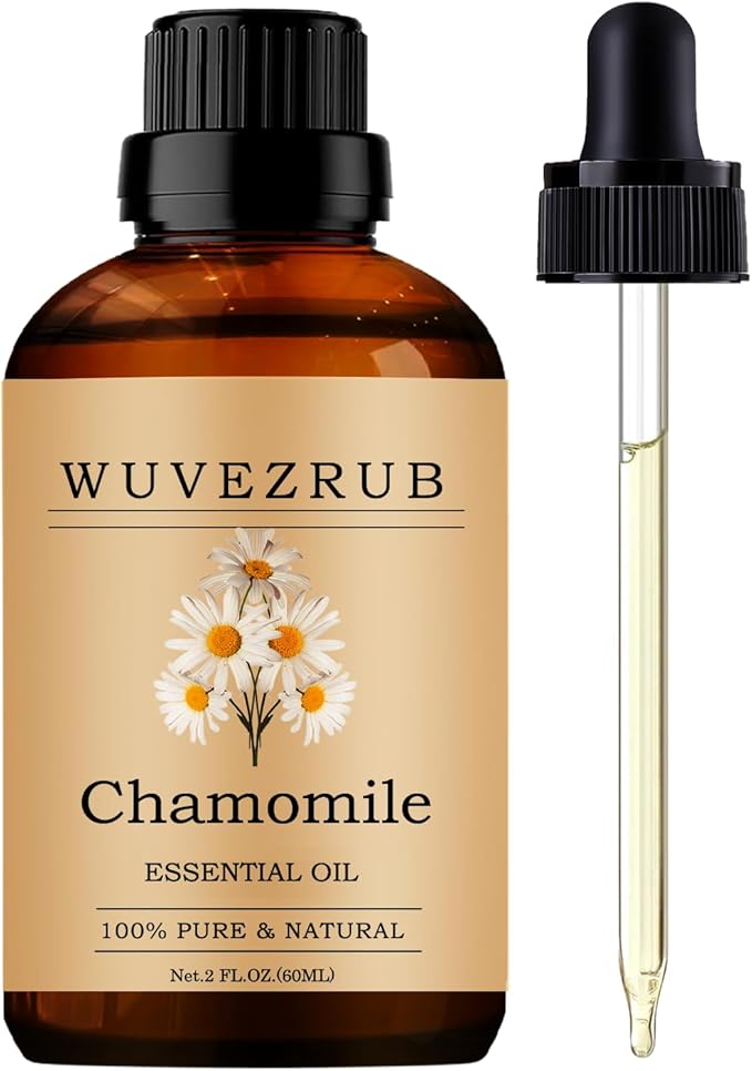 Chamomile Essential Oils 60ML, Pure Chamomile Essential Oil for Aromatherapy Diffuser - 2 Fl Oz