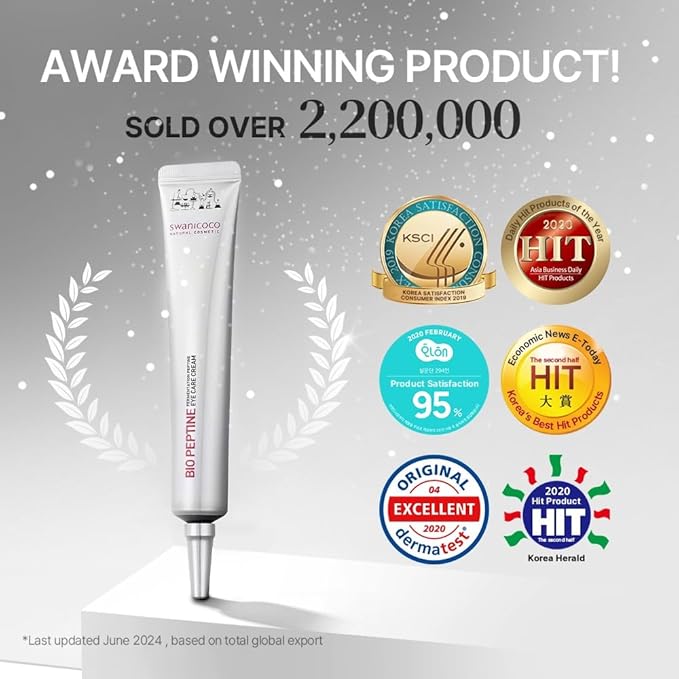 Fermentation Peptine Eye Care Cream + Revol Thioct Shot Ampoule for Cinderella Face Lift, Aging Care, Wrinkle Care, Skin Elasticity, Hydration