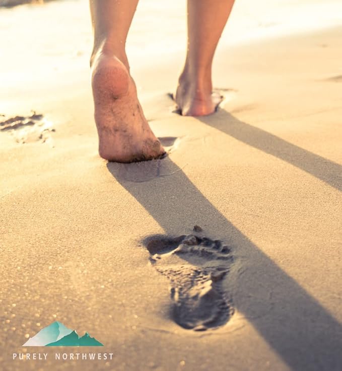 Natural Tea Tree Oil Foot Soak-Made in the USA for Ingrown Toenails, Athletes Foot Burning & Itching-Stubborn Foot Odor & Softens Callouses-Purely Northwest-2 LB