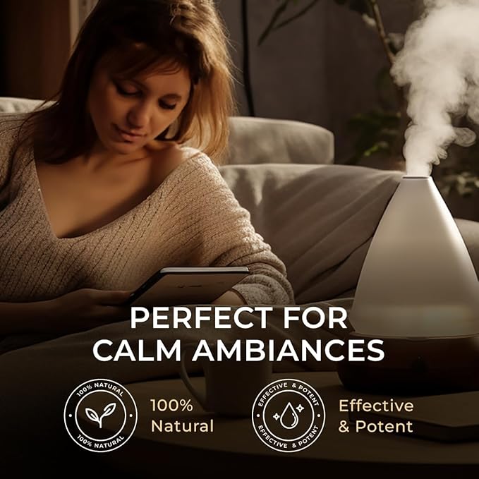 Gya Labs Sandalwood Essential Oils for Diffuser - 0.34 Fl Oz - 100% Pure Natural Sandalwood Oil for Skin, Hair, Massage Perfume & Candle Making Scent