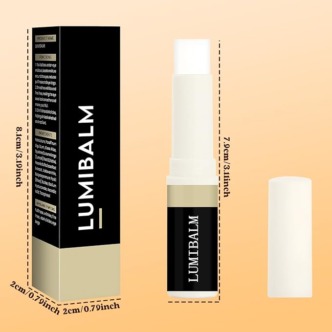2Pcs Lumibalm For Under Eye Bags, Lumibalm Retinol Eye Serum, Deeply Moisturizes & Reduce Fine Lines (A)