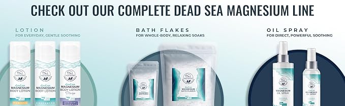 Natural Elephant Dead Sea Magnesium Oil Spray for Topical Use | 100% Pure | 4 fl oz (Pack of 3) | Promotes Relaxation and Well-Being