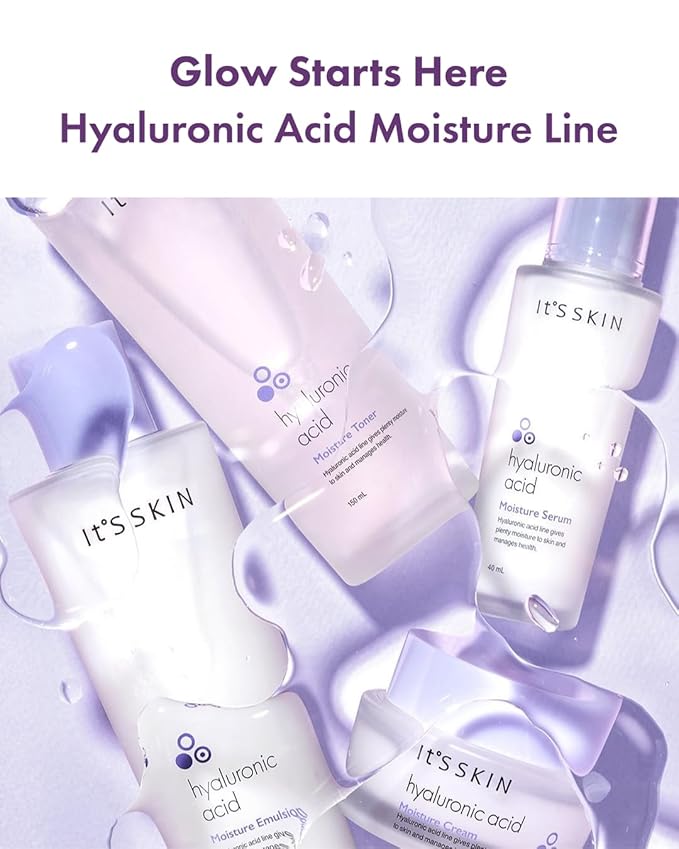 It'S SKIN Hyaluronic Acid Moisture Eye Cream, Moisturizing & Anti-Wrinkle Eye Treatment Moisturizer, Puffy Eyes & Dark Circles, Soothing & Revitalizing, 0.84 oz.
