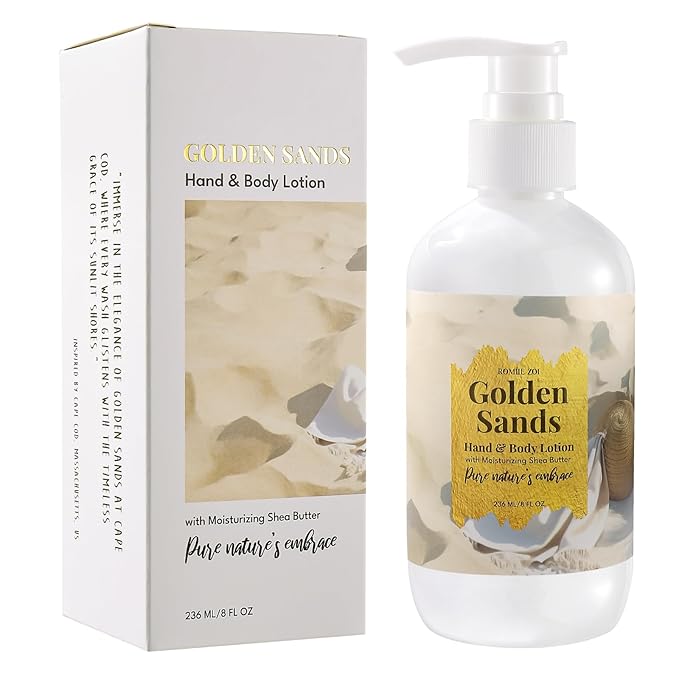 Cape Cod Golden Sands Hand & Body Lotion - Island Breeze Essence, 236ml (8 fl oz)