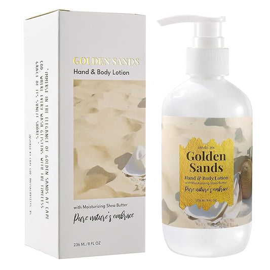 Cape Cod Golden Sands Hand & Body Lotion - Island Breeze Essence, 236ml (8 fl oz)