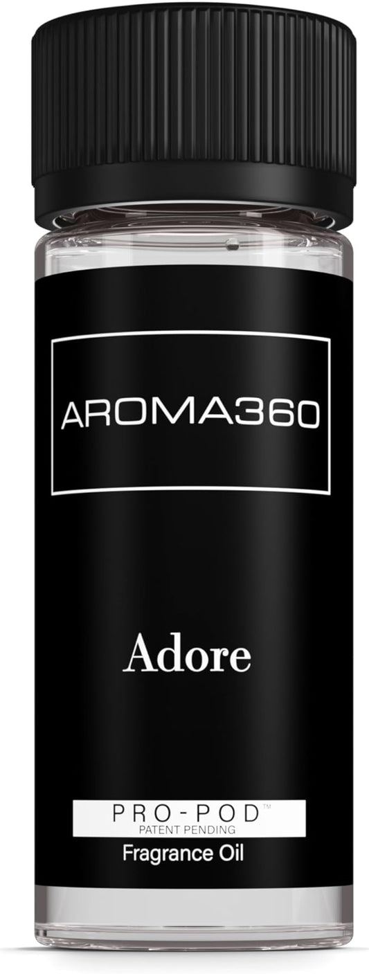 Aroma360 Pro Pod - Adore Fragrance Oil Blend - 50ML | Hotel Inspired Luxury Essential Oil Diffuser | Aromatherapy Scent Diffuser Oil | White Tea, Jasmine, Peony, Gardenia, Sandalwood, Amber and More