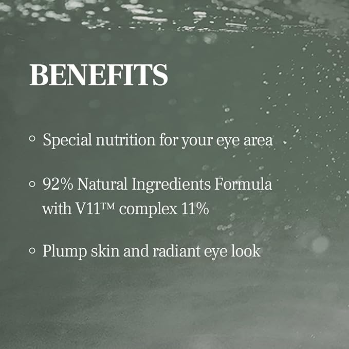 Hydro Boost Eye Cream Hyaluronic Acid Shea Butter Panthenol Deep Hydrating and Nourishing Korean Skincare (0.85 fl oz/25ml)