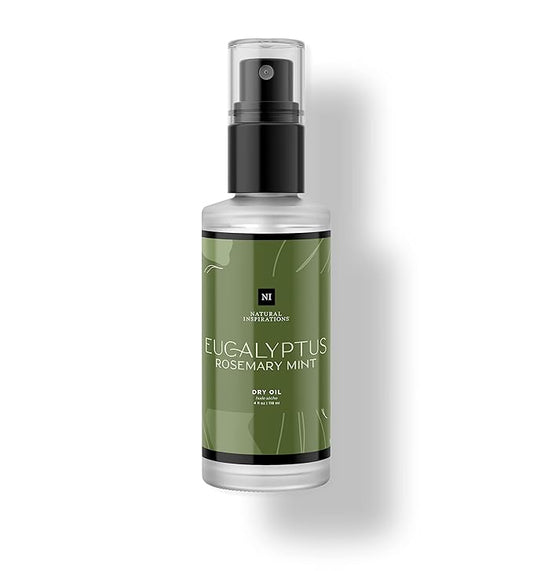 Natural Inspirations Eucalyptus Rosemary Mint Body & Face Dry Oil 4oz