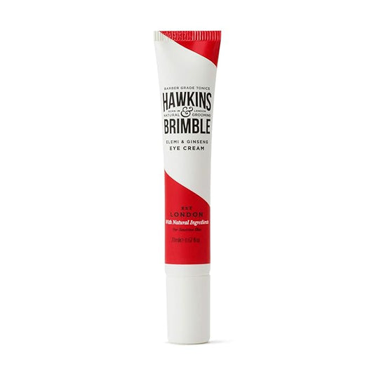 Hawkins & Brimble - Under Eye Cream for Mens, 20ml - Mens Dark Circles Eye Cream - Eye Repair Cream for Puffy Eyes, Energising, Hydrating, Anti Ageing & Anti Wrinkle - Late Night Recovery 40's & 50's