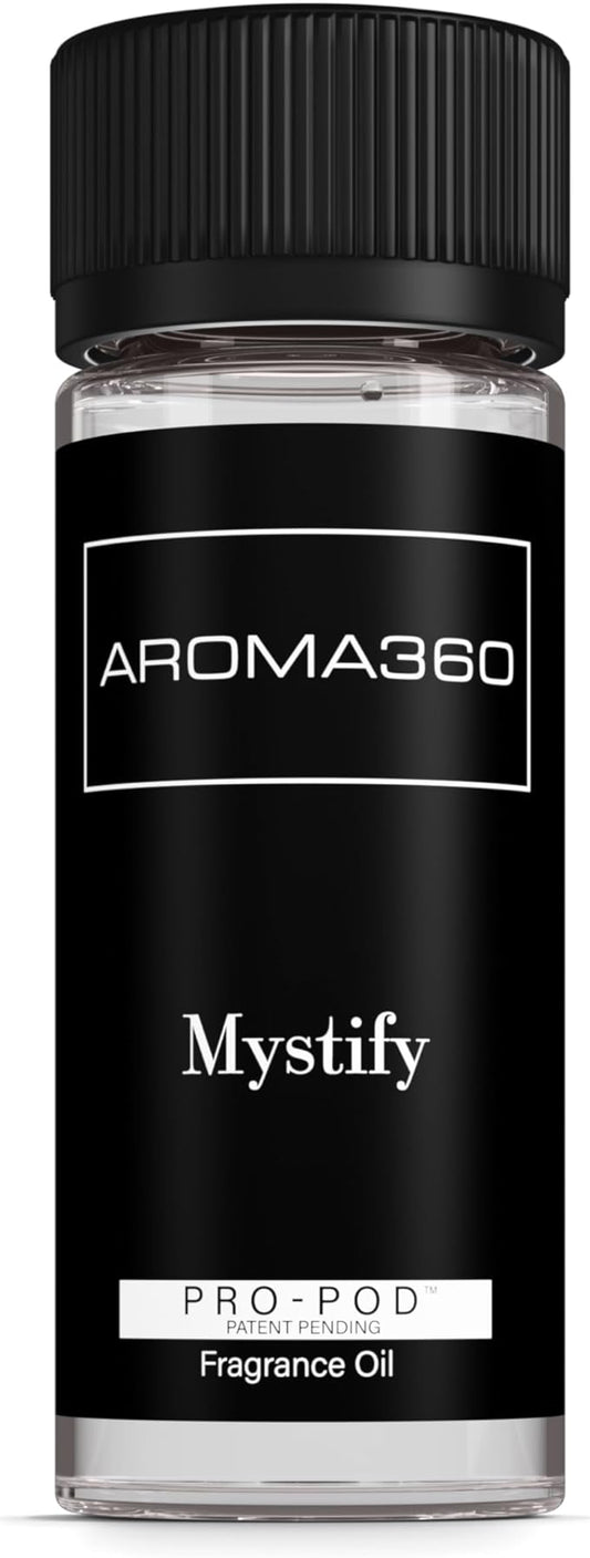 Aroma360 - Mystify Pro Pod Fragrance Oil Blend | Hotel Inspired Luxury Essential Oil Diffuser | Aromatherapy Scent Diffuser Oil | Citrus, Green Melon and Raspberry 1.7 fl oz, 50 mL