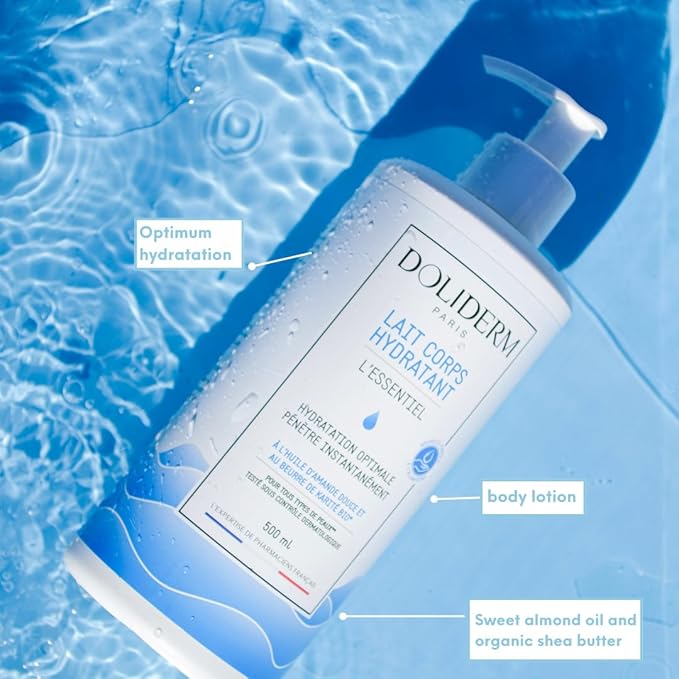2x Hydrating Body Milk with Organic Shea Butter, Organic Sweet Almond Oil, and Allantoin β 500ml x2 - Bundle