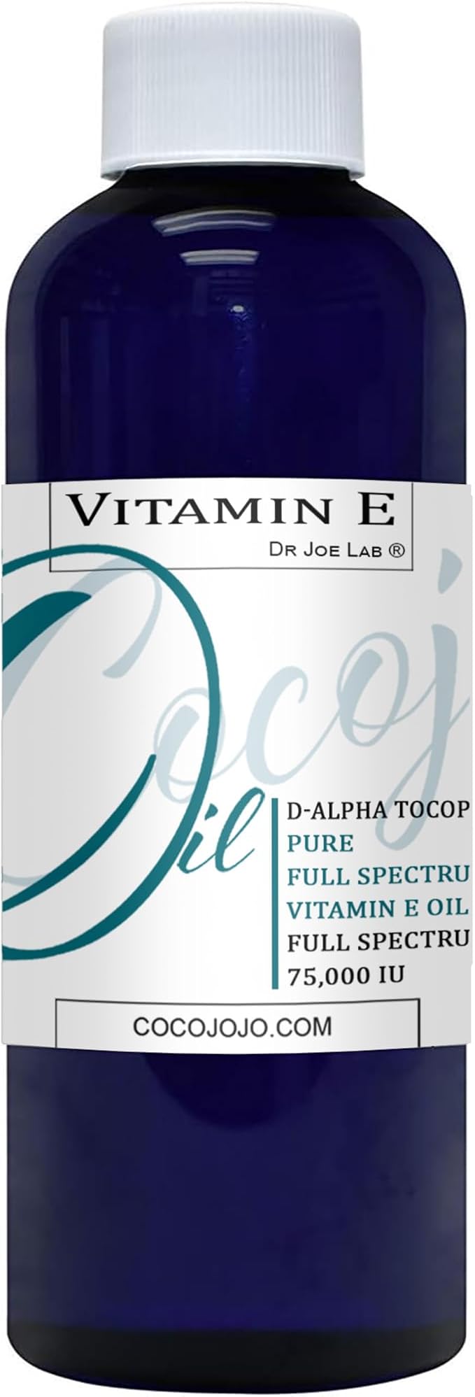 cocojojo Vitamin E Oil for Skin, Organic Vitamin E Oil for Hair, Face, Liquid Vitamin E, Vitamin E Body Oil, 100% Pure Natural Cold Pressed Unrefined, Moisturizes & Nourishes, Non GMO - 2 Oz