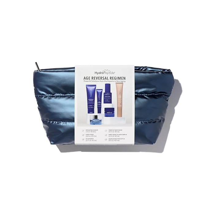 HydroPeptide Age Reversal Regimen Face Bundle Daily Skincare Travel Essentials Kit