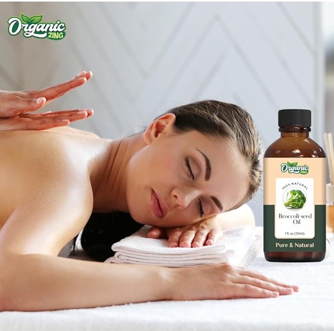 Broccoli Seed (Brassica oleracea) Oil | Pure & Natural Carrier Oil for Skincare, Hair Care & Massage - 30ml/1.01fl oz