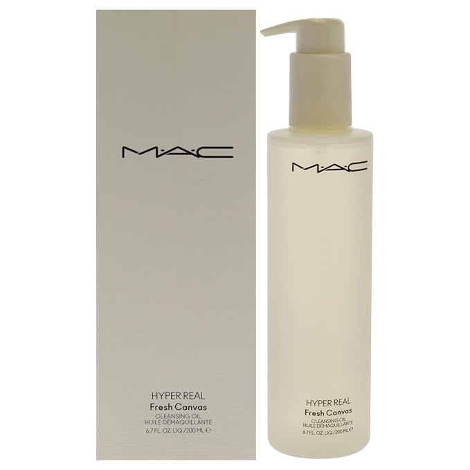 MAC Hyper Real Fresh Canvas Cleansing Oil for Women - 6.7 oz Cleanser