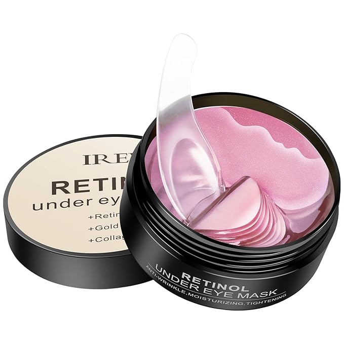 30 Pairs Retinol Collagen Under Eye Patches for Dark Circles Puffiness Wrinkles and Bags, Skin Treatment Pads for Women Gift, Anti Aging Moisturizer Under Eye Masks for All Skin Type