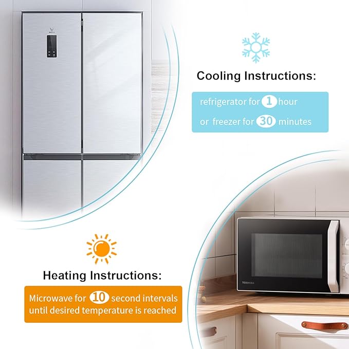 Cold Face Eye Masks Ice Face Mask Hot Cold Compress for Dark Circles, Puffiness, Migraines, Headache, Stress, Redness, Cooling Face Masks for Women Man, Skin Care