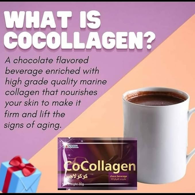 EDMARK COCOLLAGEN Natural Ingredients High Grade Quality Collagen Supplement, Light Brown