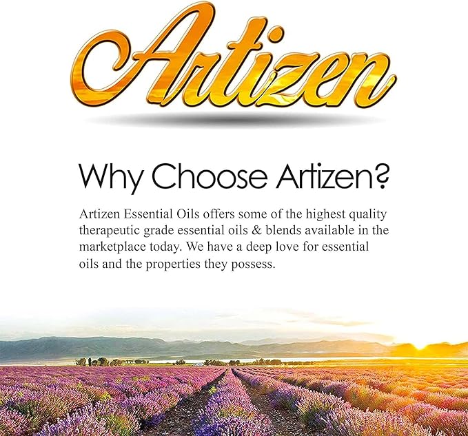 Artizen 2oz Oils - Rose Geranium Essential Oil - 2 Fluid Ounces