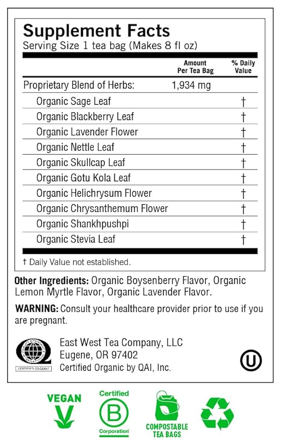 Yogi Tea, Relaxed Mind, 16 Count, Packaging May Vary (Pack of 2)