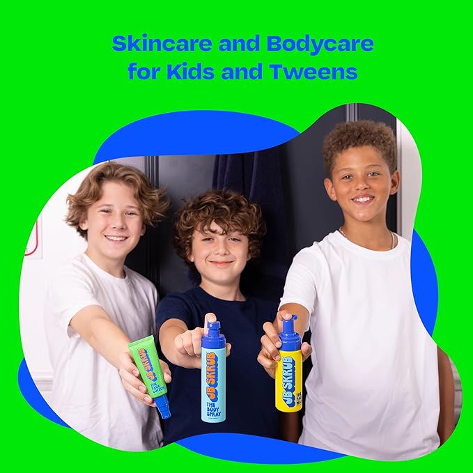 The Ultimate Bundle - Complete Skin Care Set for Kids, Tweens, and Teens, Includes Body Wash, Body Spray, Acne Face Wash, Pads, and Lotion
