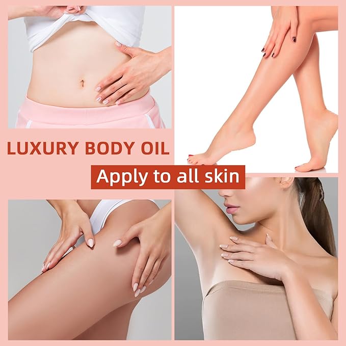 BAUTY JSEON Body Firming ,Hydrating and Firming Skin Oil for Arms, Body Oil – with Vitamin E, Rosehip, and Almond Oils,Suitable for Buttocks, Abdomen, Thighs.